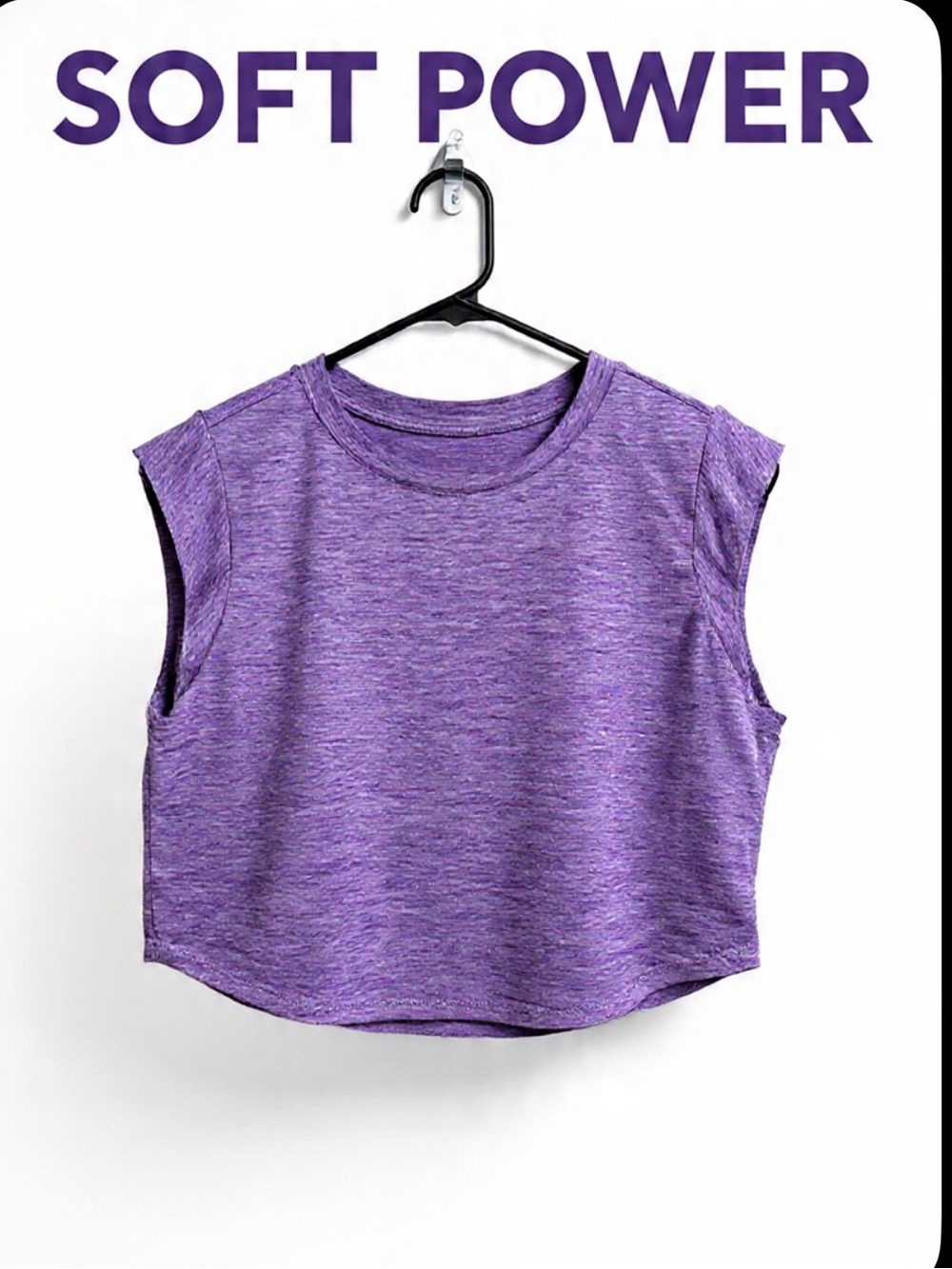 Born Primitive Violet Heather Crop Top